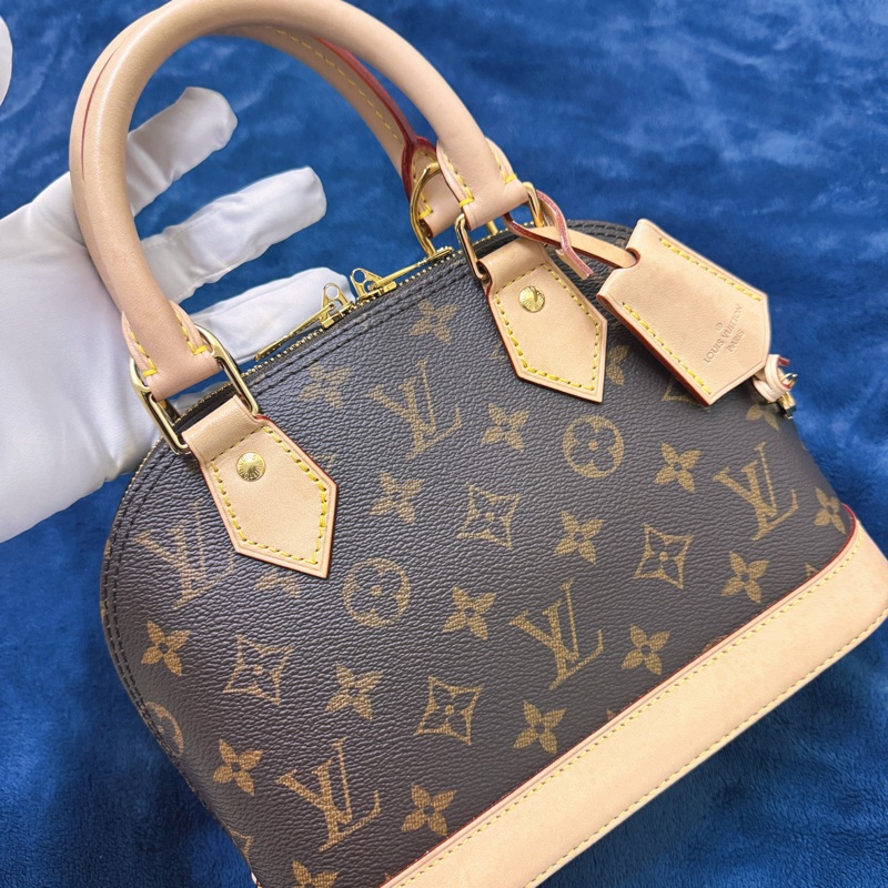 【LOUIS VUITTON 路易威登alma bb 老花貝殼包】-0