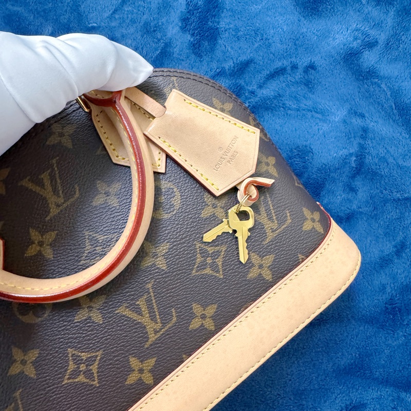 【LOUIS VUITTON 路易威登alma bb 老花貝殼包】-3