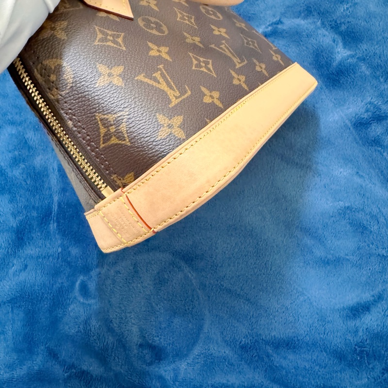 【LOUIS VUITTON 路易威登alma bb 老花貝殼包】-9