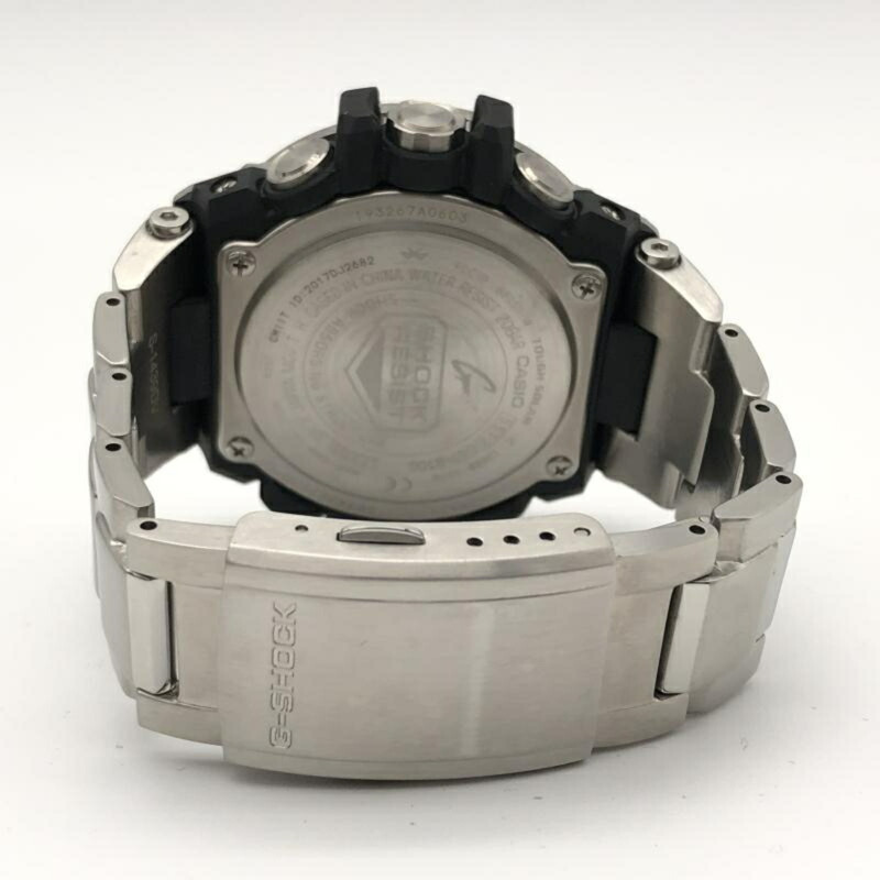 卡西歐 G-SHOCK GST-B100 銀色腕錶-3