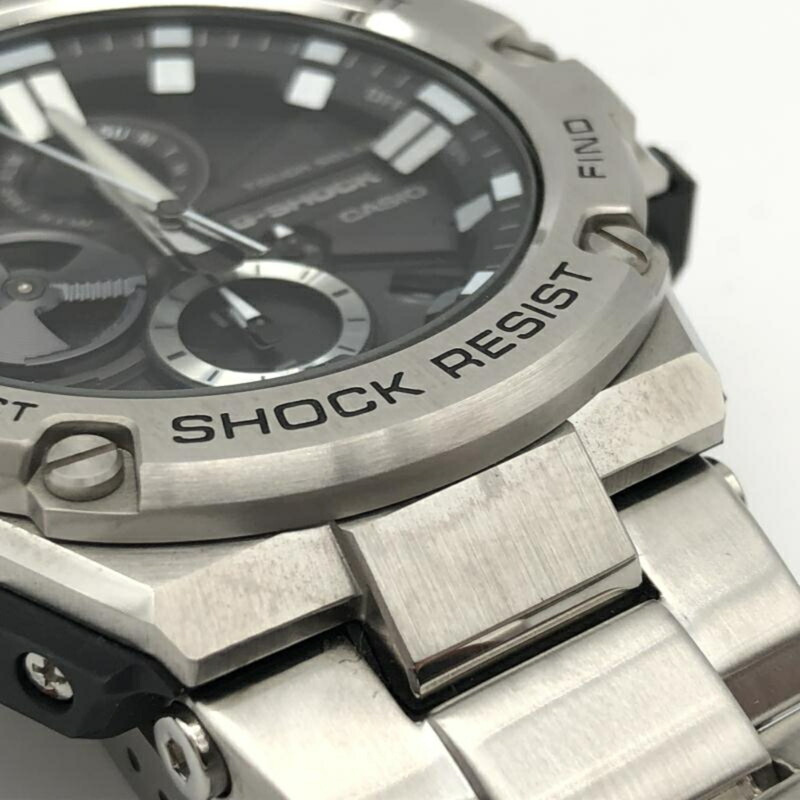 卡西歐 G-SHOCK GST-B100 銀色腕錶-6