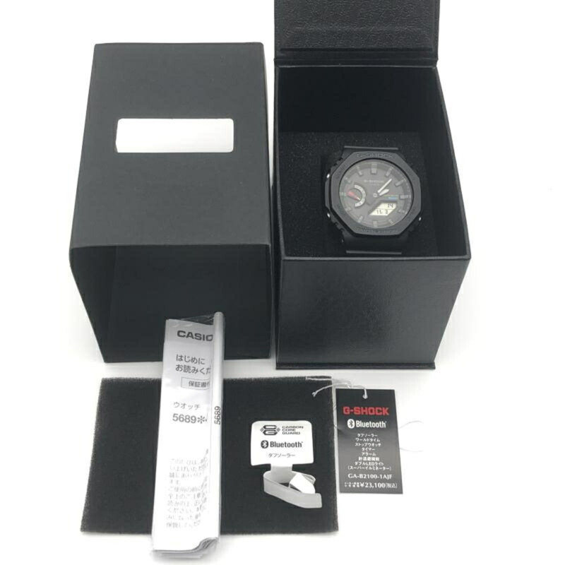 卡西歐 G-SHOCK GA-B2100 黑色手錶-6
