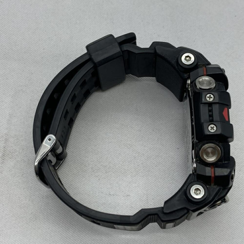 卡西歐 G-SHOCK GW-9500-1JF MUDMAN 電波太陽能手錶，黑色-6