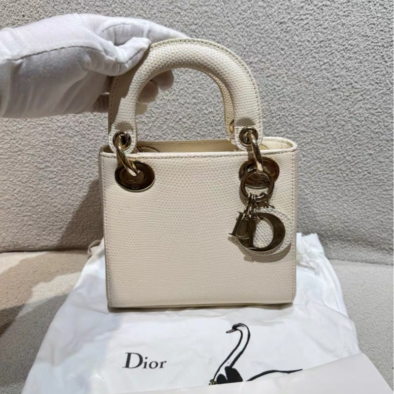蜥蜴皮能背出Dior VIC效果的戴妃 98%新 白金-0
