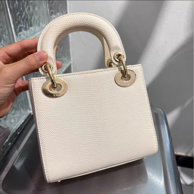 蜥蜴皮能背出Dior VIC效果的戴妃 98%新 白金-2