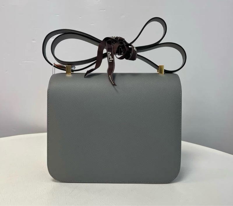 99新✨ Hermes Constance 24海鷗灰金扣E皮X刻-3