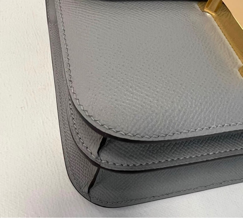 99新✨ Hermes Constance 24海鷗灰金扣E皮X刻-6
