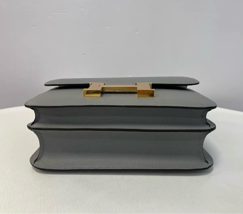 99新✨ Hermes Constance 24海鷗灰金扣E皮X刻-8