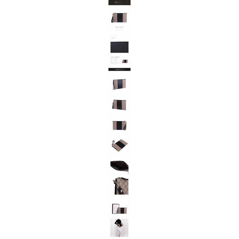 GUCCI GG Supreme 手拿包 495017 KGDHN 9769-1