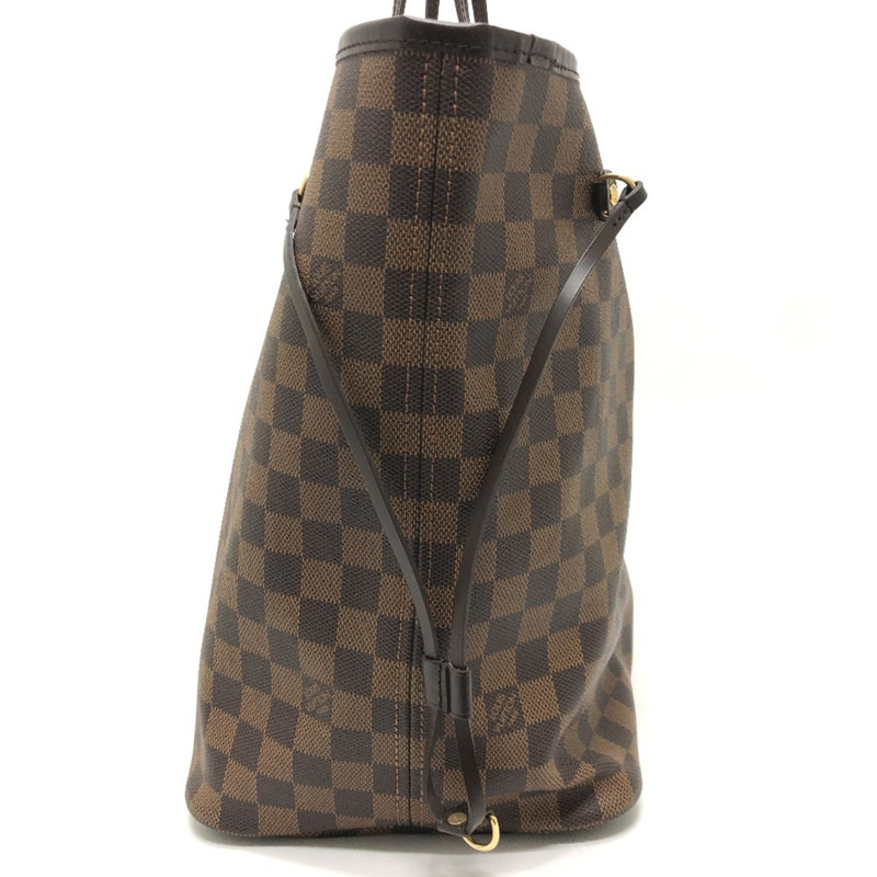 路易威登 N51106 Neverfull GM 手袋（舊款）Damier 帆布和 Ebene 棕色-2