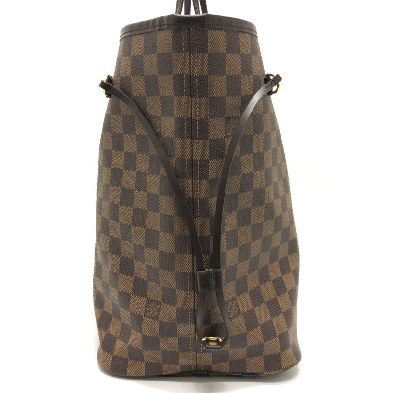 路易威登 N51106 Neverfull GM 手袋（舊款）Damier 帆布和 Ebene 棕色-3
