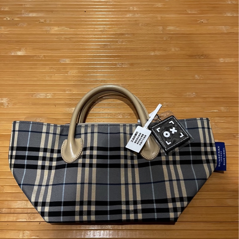 Burberry 藍金萬用包-0