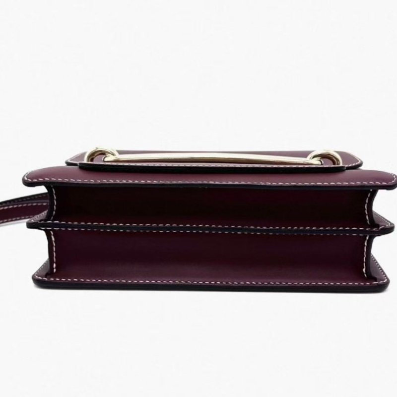 hermes豬鼻子波爾多酒紅晤面box皮肩背斜背包23*21*7 98新配件塵袋-5