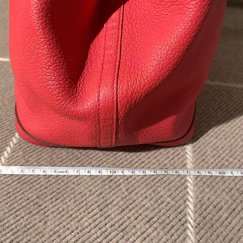 二手Hermes愛馬仕garden party36齋普爾粉，邊角護理過，o刻-11