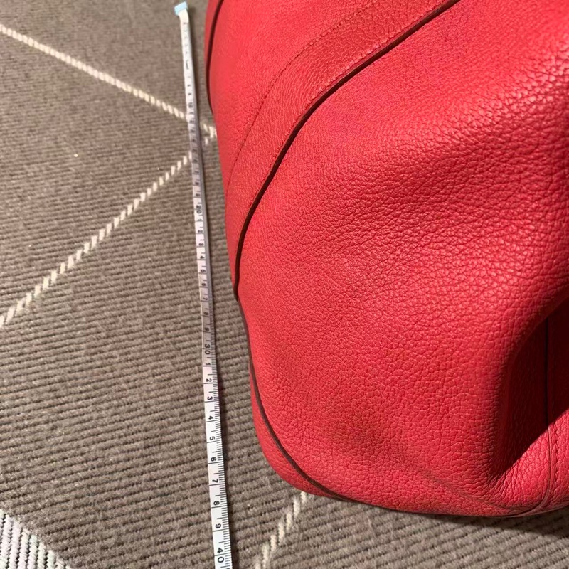 二手Hermes愛馬仕garden party36齋普爾粉，邊角護理過，o刻-12