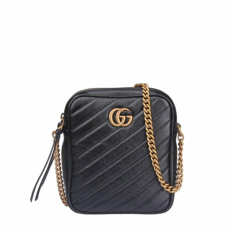 GUCCI GG Marmont 迷你肩背包 550155 0OLFT 1000-0