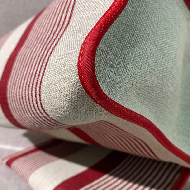 二手Hermes愛馬仕herbal31紅色條紋D刻，皮有輕微發黑磨損邊角有正常使用痕跡-13