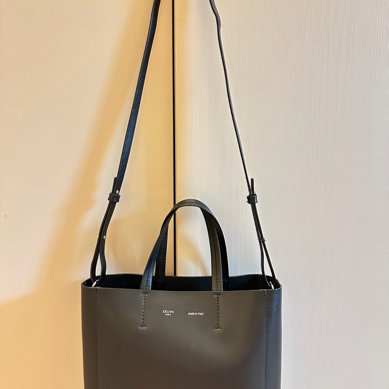CELINE CABAS TOTE  黑色  肩背 手提 兩用 托特包-7