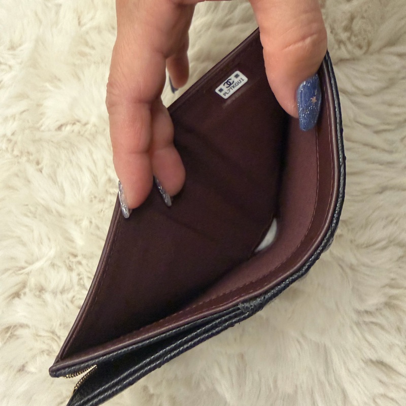 Chanel對開短夾-9