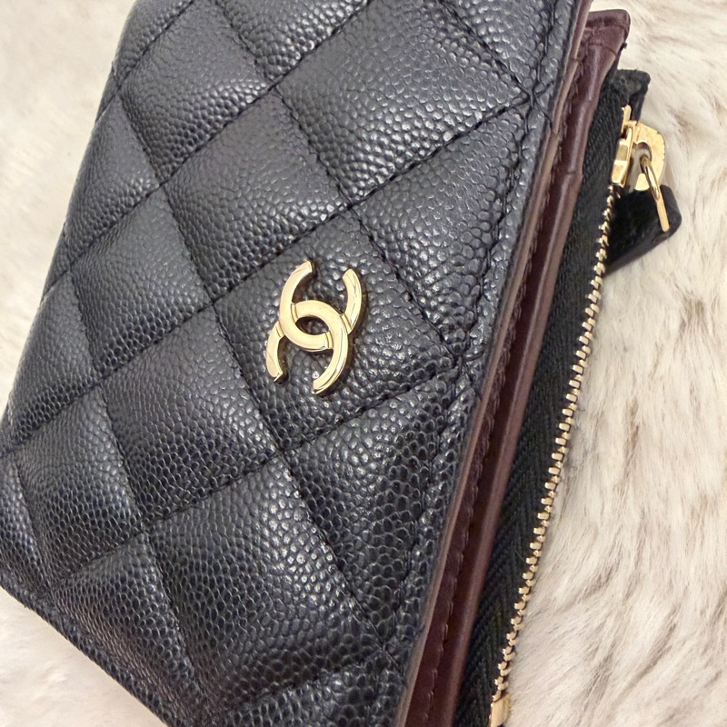 Chanel對開短夾-13