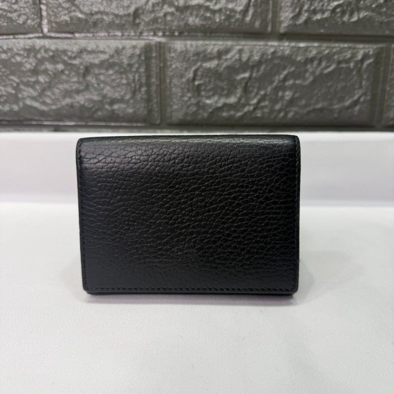 GUCCI GG Marmont牛皮三折短夾-1
