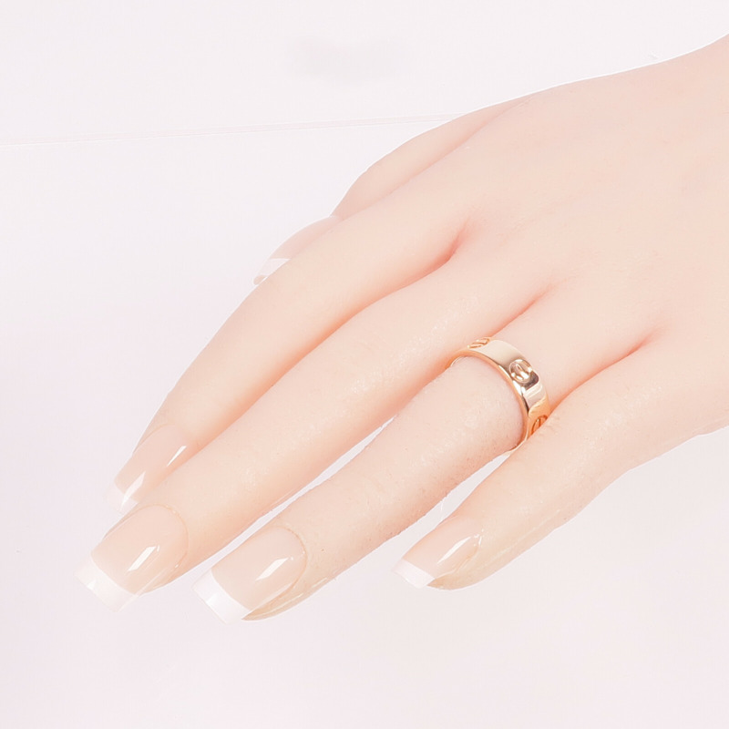 CARTIER 18K玫瑰金Love Ring戒指Cartier#54/US#7-6