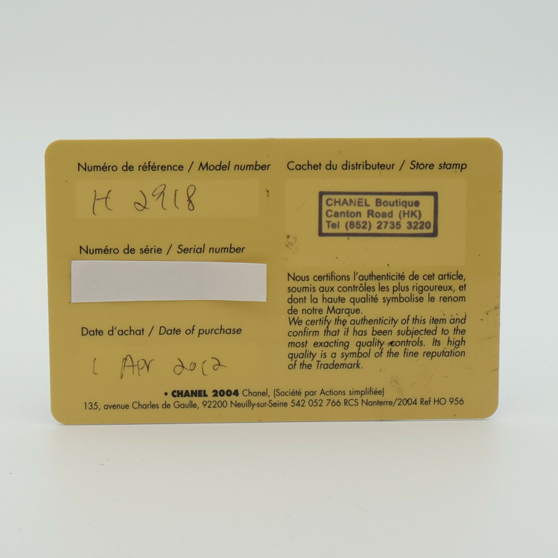 CHANEL J12 H2918-14