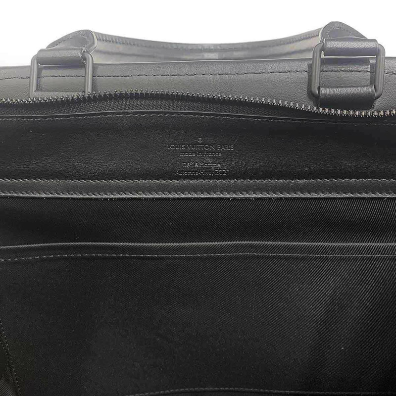 路易威登 Monogram Seal Steamer 手提包/雙肩包，黑色皮革材質 (M58710)，附 RFID 防盜功能-6