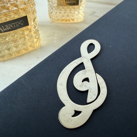 Tiffany 純銀 鈔票夾書籤