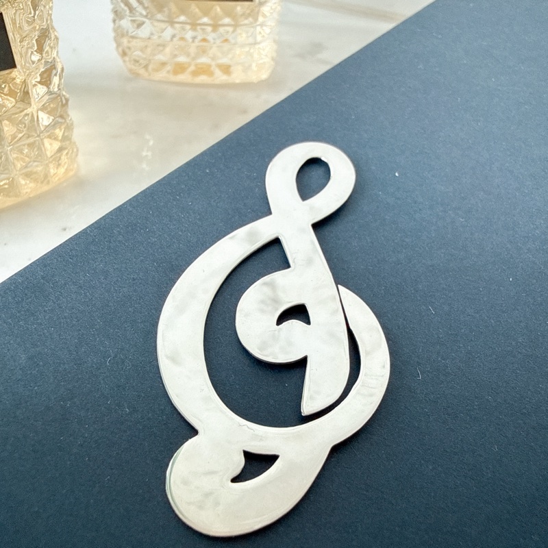 Tiffany 純銀 鈔票夾書籤-1