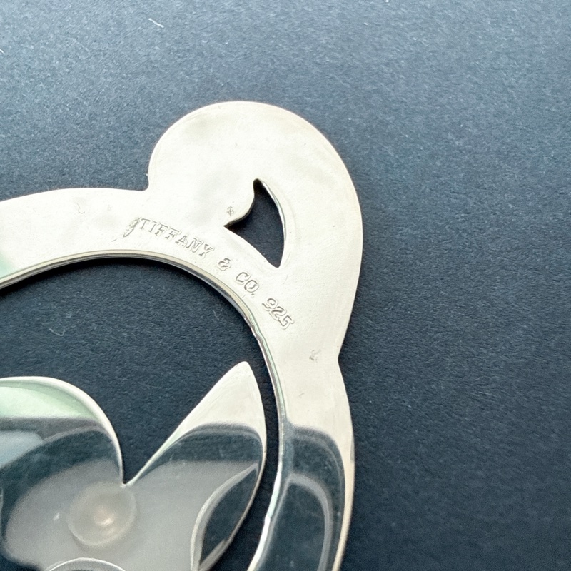 Tiffany 純銀 鈔票夾書籤-3