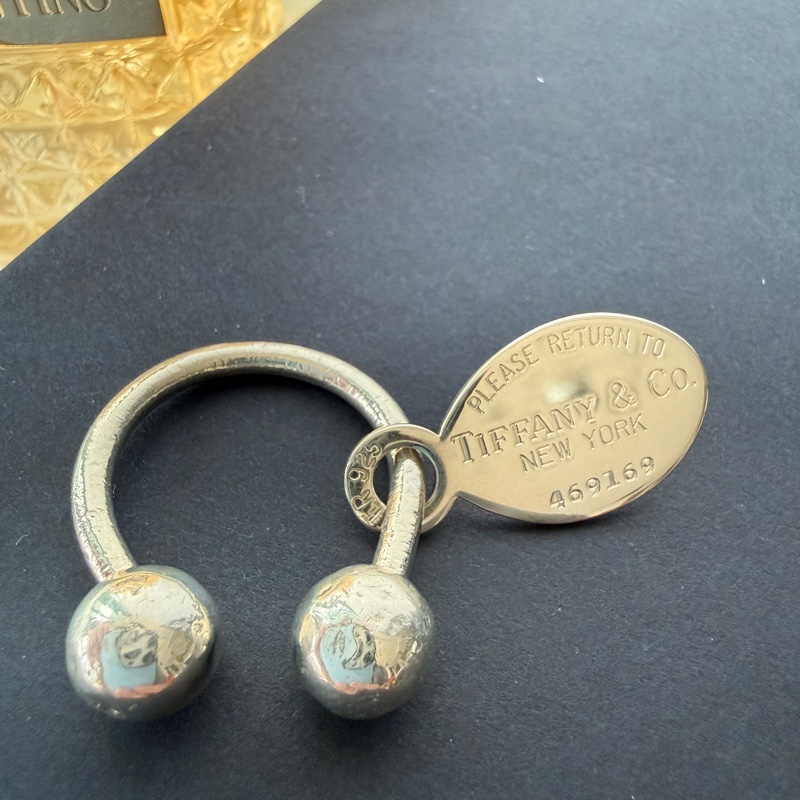 Tiffany 純銀鑰匙圈-2