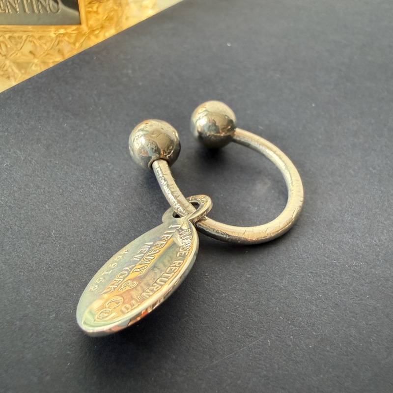 Tiffany 純銀鑰匙圈-3