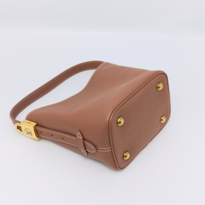 LV Low KeyAll In BB棕色小號手提子母水桶包 17*19*13 99新配件盒子塵袋購證-1