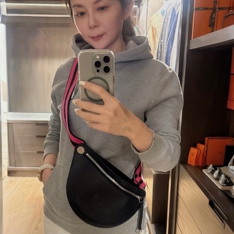 Hermes (2023年購入B刻）98新 Petite Course月亮馬鞍包