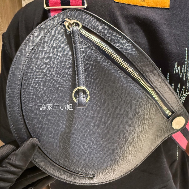 Hermes (2023年購入B刻）98新 Petite Course月亮馬鞍包-2