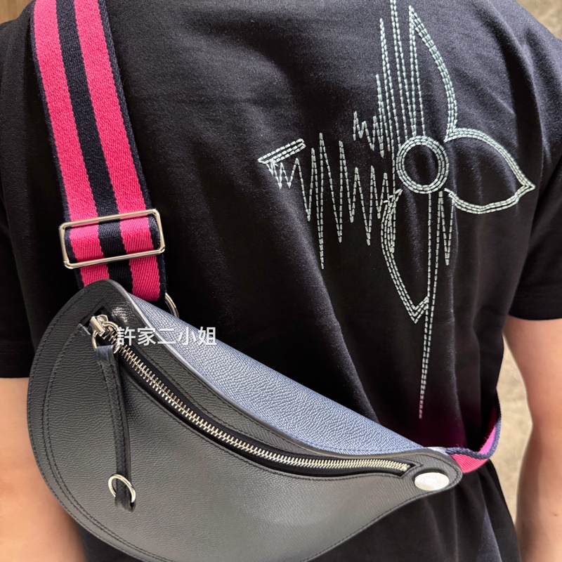 Hermes (2023年購入B刻）98新 Petite Course月亮馬鞍包-5