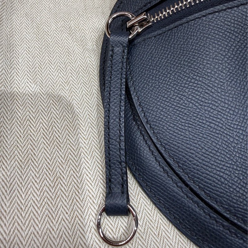 Hermes (2023年購入B刻）98新 Petite Course月亮馬鞍包-12