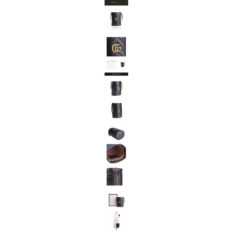GUCCI GG Marmont 迷你桶 575163 DTDRT 1000-1