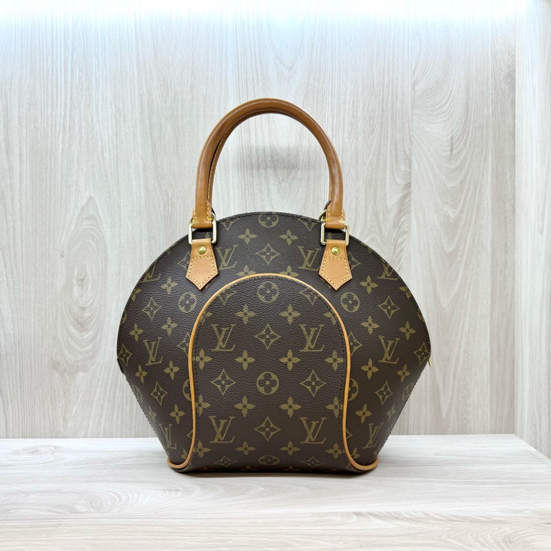 LV原花ELLIPSE PM手提小貝殼包M51127-1