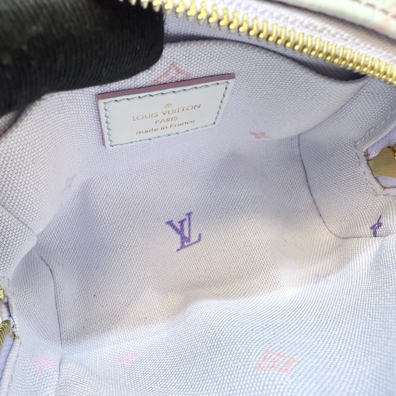 LV WAPITY 藍紫漸層方盒零錢包 M81339-8