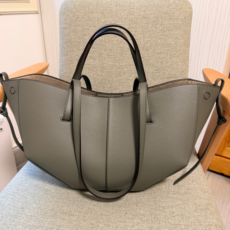 POLENE Cyme mini 2025秋冬新色Smoky Green-3