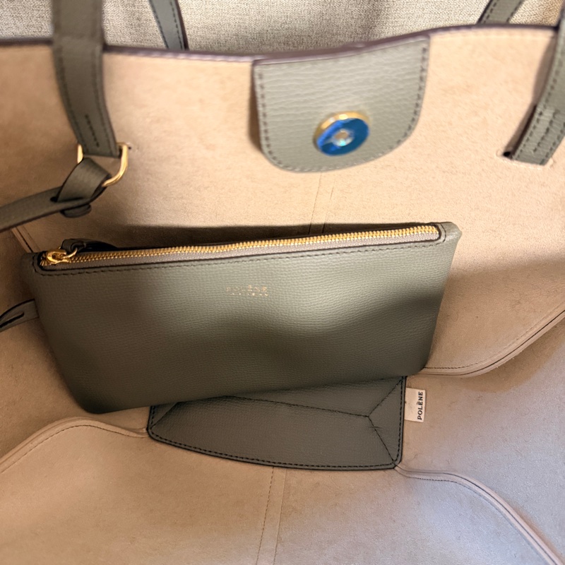 POLENE Cyme mini 2025秋冬新色Smoky Green-18