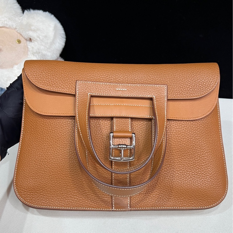 全配❤️ #愛馬仕 #halzan31 #金棕 #銀扣 #TC皮  容量日常沒問題 不用多作介紹的爆款-2