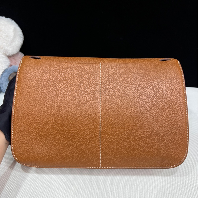 全配❤️ #愛馬仕 #halzan31 #金棕 #銀扣 #TC皮  容量日常沒問題 不用多作介紹的爆款-3