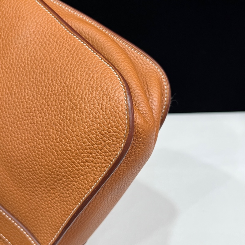 全配❤️ #愛馬仕 #halzan31 #金棕 #銀扣 #TC皮  容量日常沒問題 不用多作介紹的爆款-9