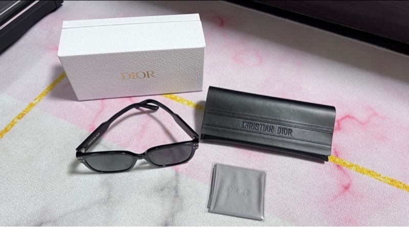 DiorSignature S7F 黑色方形太陽眼鏡 周杰倫同款-1