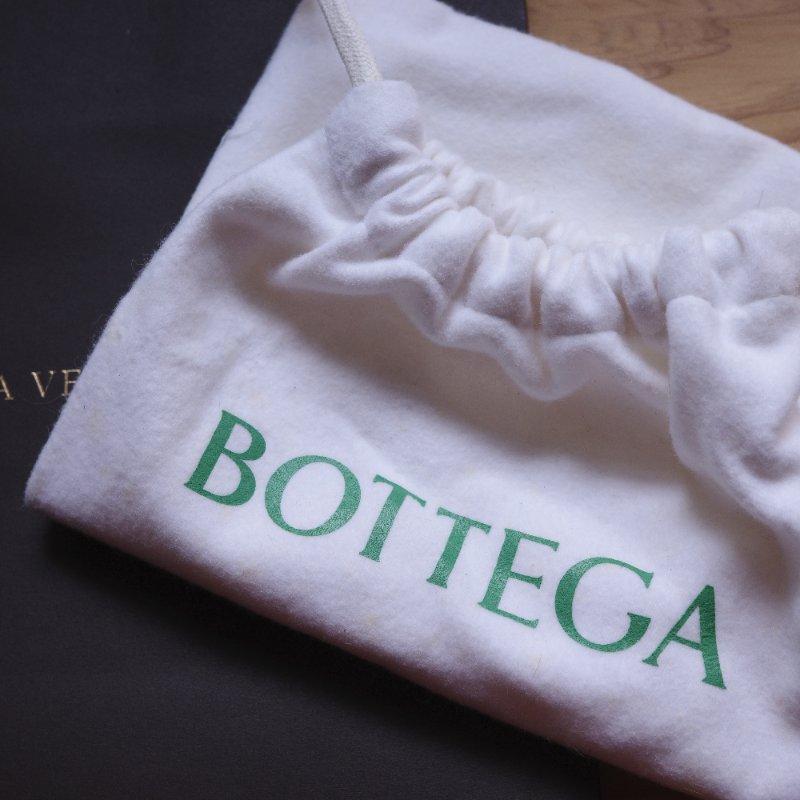 BOTTEGA VENETA Mini Arco 黑荔枝牛皮 tote 編織包 子母包 肩帶可拆-4