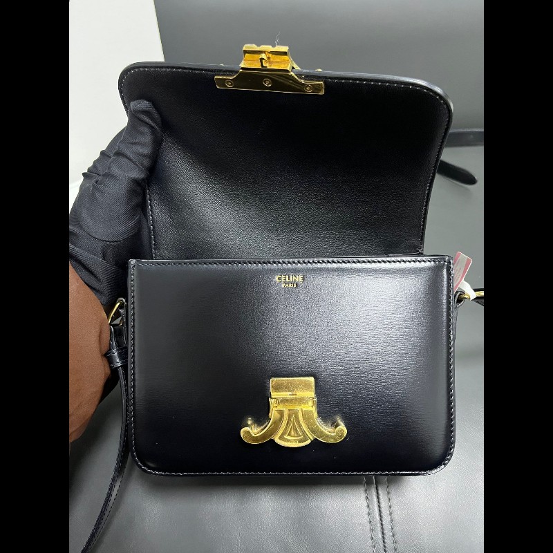 Celine teen box 黑金凱旋門-13