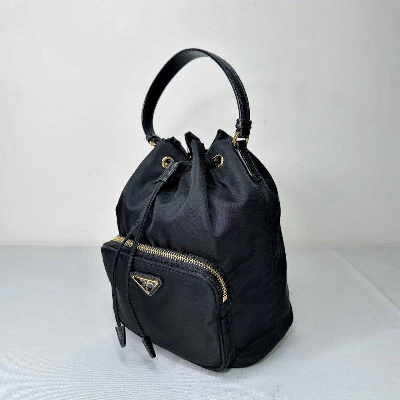 PRADA Duet尼龍小水桶包-2